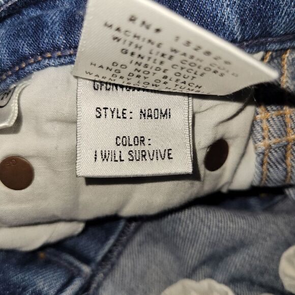 GRLFRND | Naomi High-Rise Ankle Jeans in I Will Survive Size 29 - Picture 14 of 16